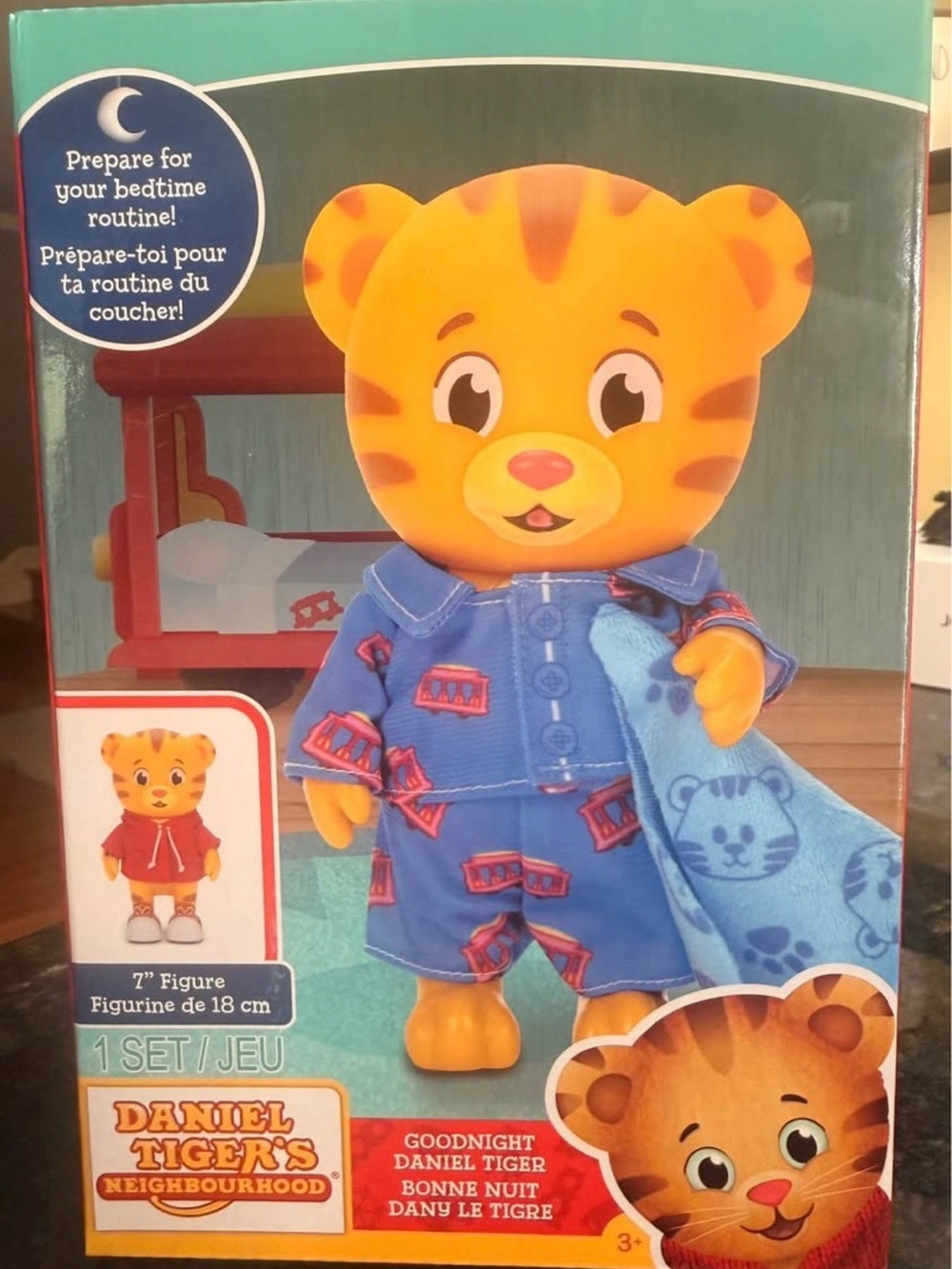 SEALED NEW Daniel Tiger Neighborhood Prepare For Bedtime Routine Set PBS Kids